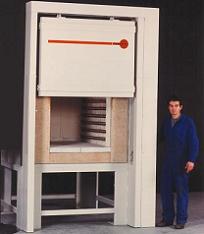 electrically heated furnace